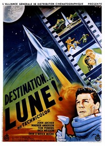Affiche française du film Destination... Lune !